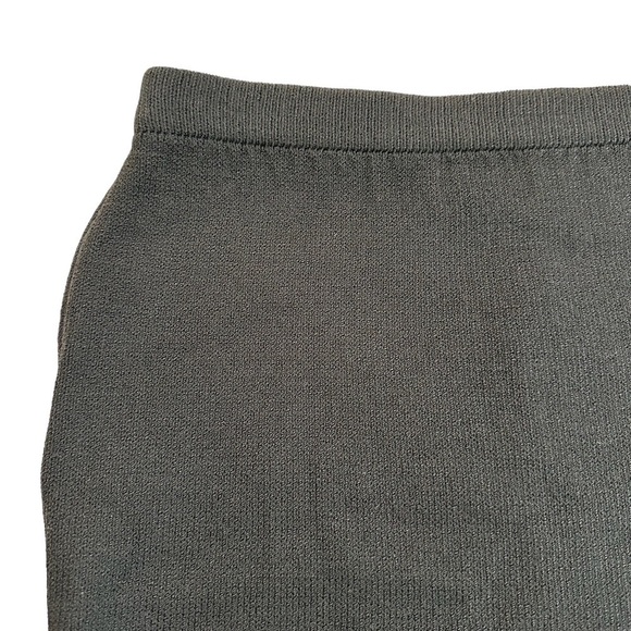 ST. JOHN BASICS Elastic Waist Pencil Black Mini Skirt Size 4 - Picture 17 of 17